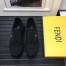 Fendi Black Lace-up Bag Bugs Eye Sneakers 