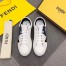 Fendi Blue sprayed Low-tops Bag Bugs Sneakers