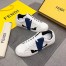 Fendi Blue sprayed Low-tops Bag Bugs Sneakers