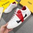 Fendi Red sprayed Low-tops Bag Bugs Sneakers