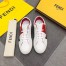 Fendi Red sprayed Low-tops Bag Bugs Sneakers