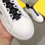 Fendi White Contrast Trim Bag Bugs Eyes Sneakers