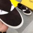 Fendi Burgundy Suede Slip-ons Sneakers