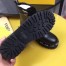 Fendi FFreedom Ankle Boots In Black Grained Leather