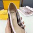 Fendi White Colibri Logo-print Mesh Pumps 85mm