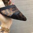 Fendi Multicolor Mesh Colibri Slingbacks 55mm