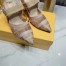 Fendi Pink Mesh Colibri Slingbacks 55mm Pumps