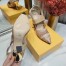 Fendi Pink Mesh Colibri Slingbacks 55mm Pumps