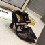 Fendi Multicolor Mesh Colibri Slingbacks 85mm