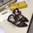 Fendi Multicolor Mesh Colibri Slingbacks 85mm