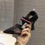 Fendi Multicolor Mesh Colibri Slingbacks 85mm