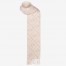 Fendi Beige Cashmere FF Long Scarf