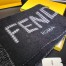 Fendi Scarf In Grey Wool and Cashmere