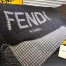 Fendi Scarf In Grey Wool and Cashmere