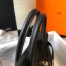 Hermes Birkin 25cm Bag In Black Clemence Leather