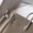 Hermes Birkin 25cm Bag In Tourterelle Clemence Leather