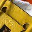 Hermes Birkin 30cm Bag In Yellow Clemence Leather