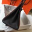 Hermes Bi-Color Birkin 35cm Bag In Brown/Black Clemence Leather