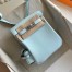 Hermes Kelly Jump Backpack in Blue Brume Swift Calfskin
