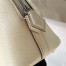 Hermes Bolide 1923 Mini Handmade Bag In Craie Chevre Mysore Leather