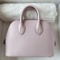 Hermes Bolide 1923 Mini Handmade Bag In Mauve Pale Chevre Mysore Leather 