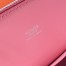 Hermes Bolide 1923 Mini Handmade Bag In Rose Confetti Chevre Mysore Leather 