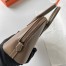 Hermes Bolide 1923 Mini Handmade Bag In Taupe Chevre Mysore Leather 