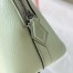 Hermes Bolide 1923 Mini Handmade Bag In Vert Fizz Chevre Mysore Leather