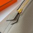 Hermes Bolide 1923 Mini Handmade Bag In Gris Asphalt Evercolor Calfskin