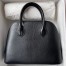Hermes Bolide 1923 25 Handmade Bag In Black Chevre Mysore Leather