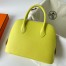 Hermes Bolide 1923 25 Handmade Bag In Lime Epsom Calfskin 