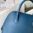 Hermes Bolide 1923 25 Handmade Bag In Deep Blue Evercolor Calfskin