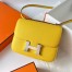 Hermes Constance 18 Handmade Bag In Jaune de Naples Epsom Calfskin