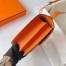 Hermes Constance 18 Handmade Bag In Orange Epsom Calfskin