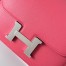 Hermes Constance 18 Handmade Bag In Rose Lipstick Evercolor Calfskin