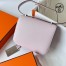 Hermes Constance 1-18 Mirror Bag In Mauve Pale Chevre Mysore Leather