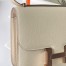 Hermes Constance 1-18 Mirror Bag In Craie Epsom Calfskin 