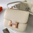 Hermes Constance 1-18 Mirror Bag In Craie Epsom Calfskin 