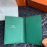Hermes MC² Euclide Card Holder In Green Epsom Leather