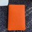 Hermes MC² Euclide Card Holder In Orange Epsom Leather