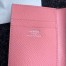 Hermes MC² Euclide Card Holder In Pink Epsom Leather