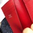 Hermes MC² Euclide Card Holder In Red Epsom Leather