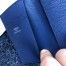 Hermes MC² Euclide Card Holder In Sapphire Epsom Leather