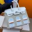 Hermes Snow Sac Faubourg Birkin 20 Sellier Limited Edition Bag