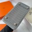Hermes Birkin 25 Retourne Handmade Bag in Gris Ciment Shiny Alligator Leather