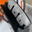 Hermes Birkin 25 Retourne Handmade Bag in Gris Ciment Shiny Alligator Leather
