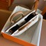Hermes HSS Birkin 25 Sellier Bag in Craie and Gold Epsom Calfskin 