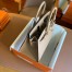 Hermes Birkin 25 Sellier Handmade Bag In Chai Epsom Calfskin 