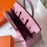 Hermes Birkin 25 Sellier Handmade Bag In Rose Confetti Epsom Calfskin 