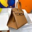 Hermes Birkin 30 Sellier Handmade Bag In Gold Epsom Calfskin